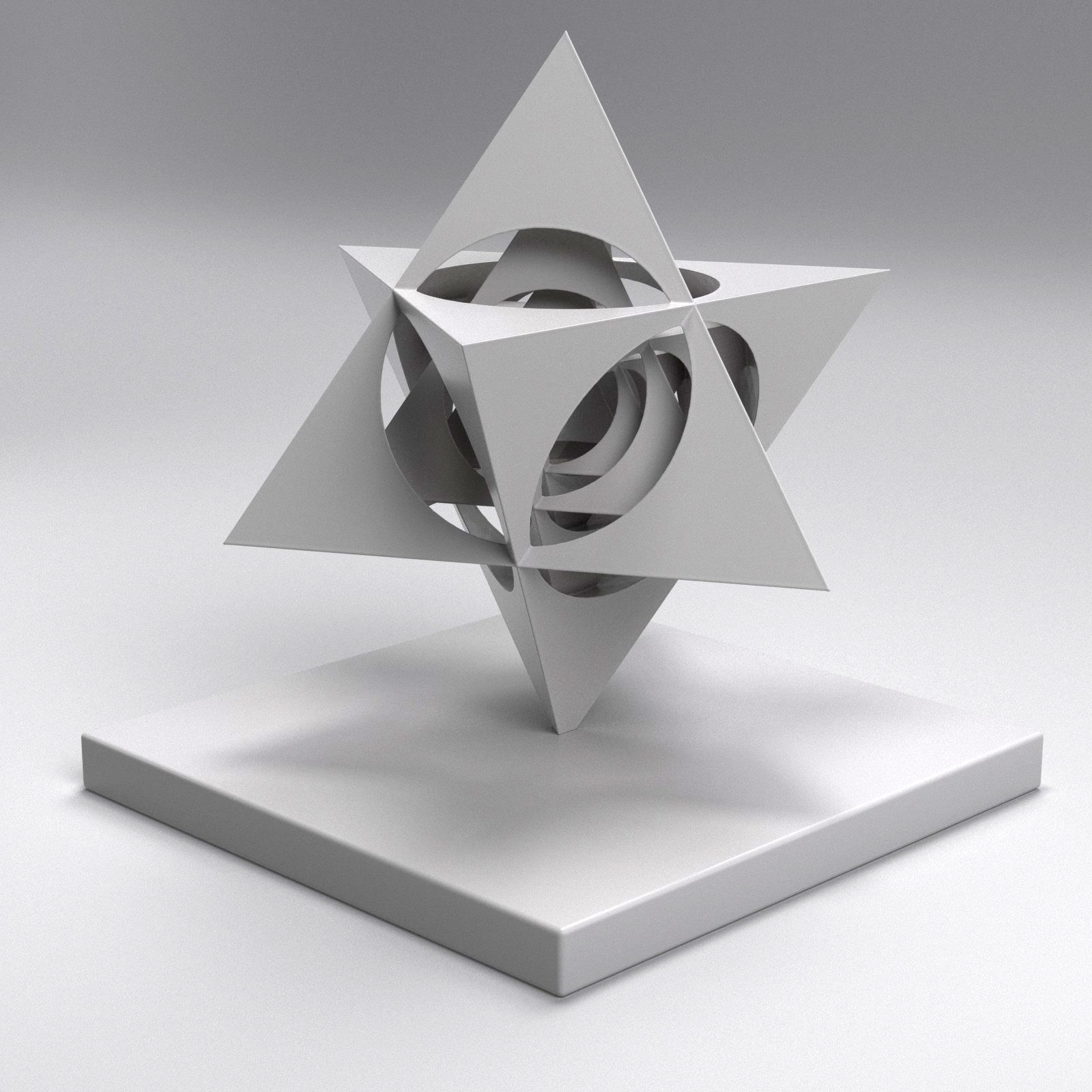 Star Tetrahedron 3D print model_9