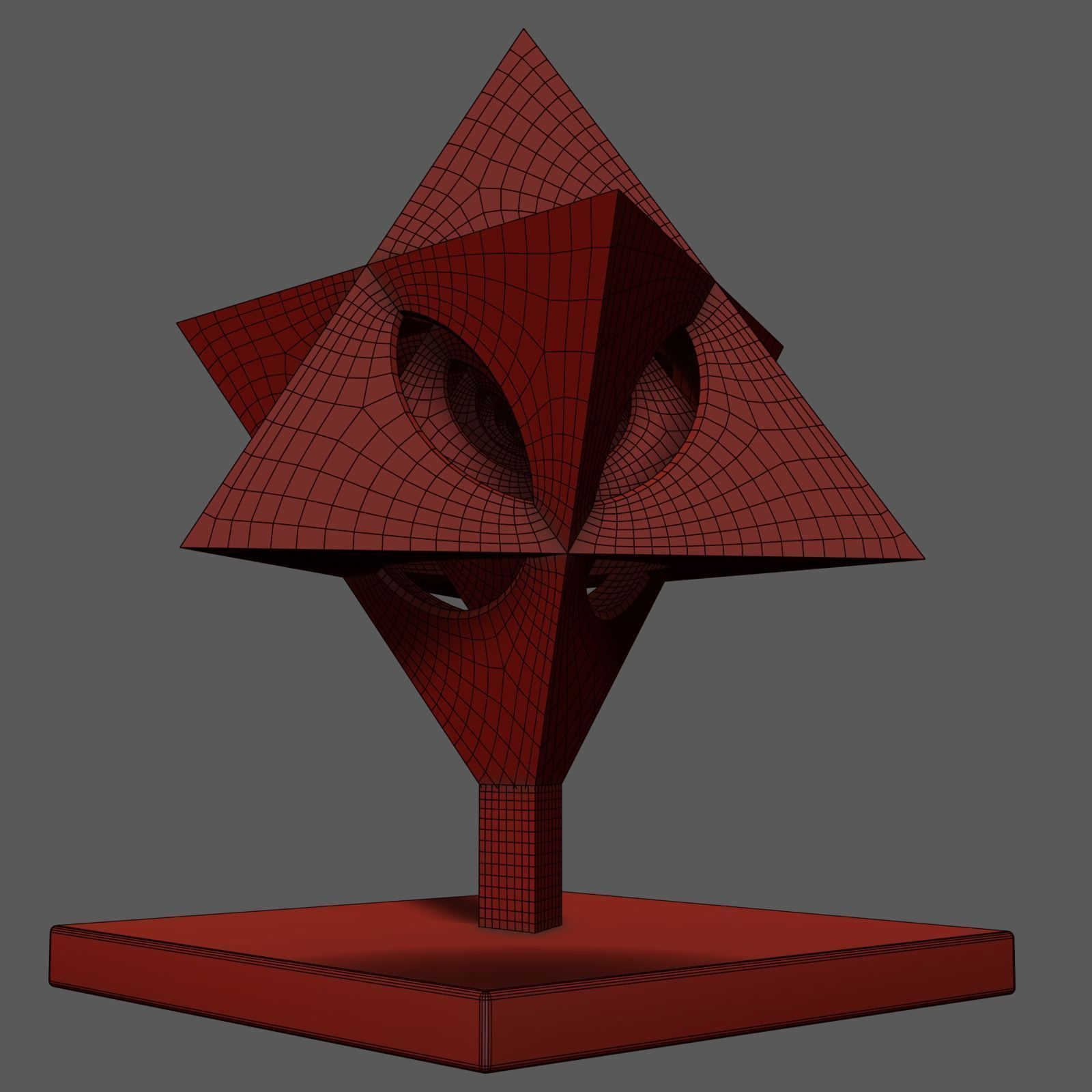 Star Tetrahedron 3D print model_16