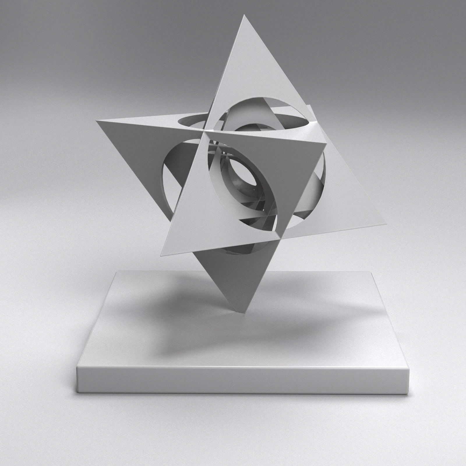 Star Tetrahedron 3D print model_8