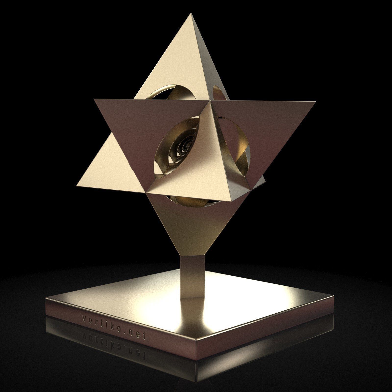 Star Tetrahedron 3D print model_19
