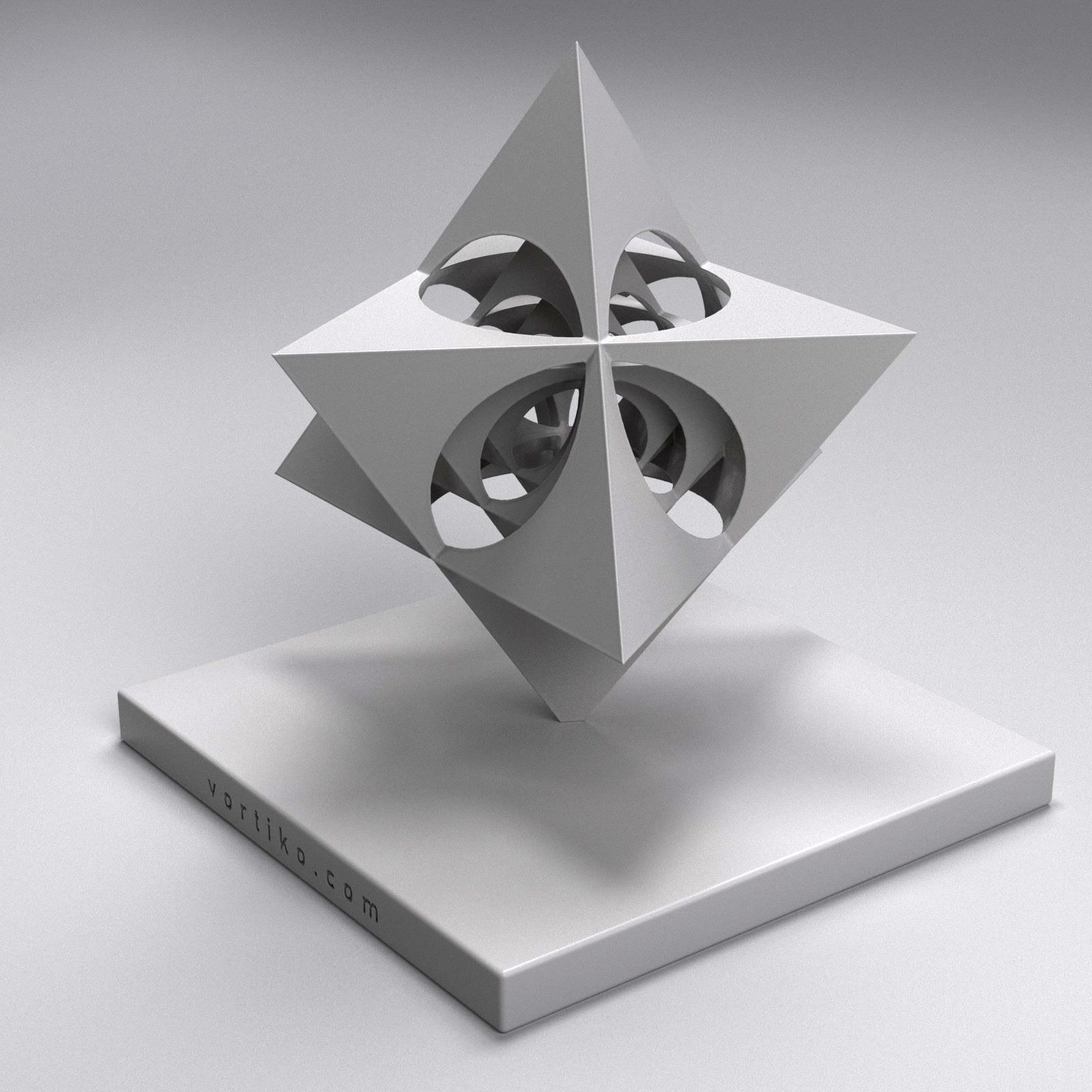 Star Tetrahedron 3D print model_7