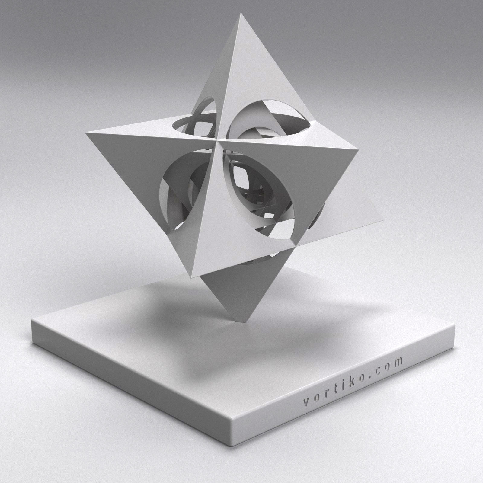 Star Tetrahedron 3D print model_10