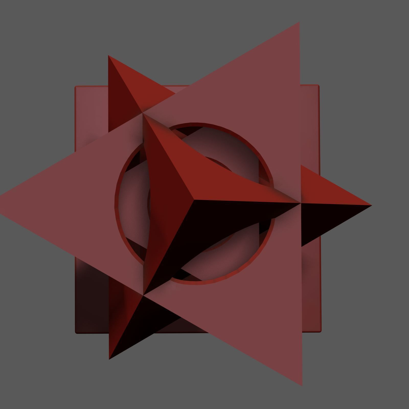 Star Tetrahedron 3D print model_14