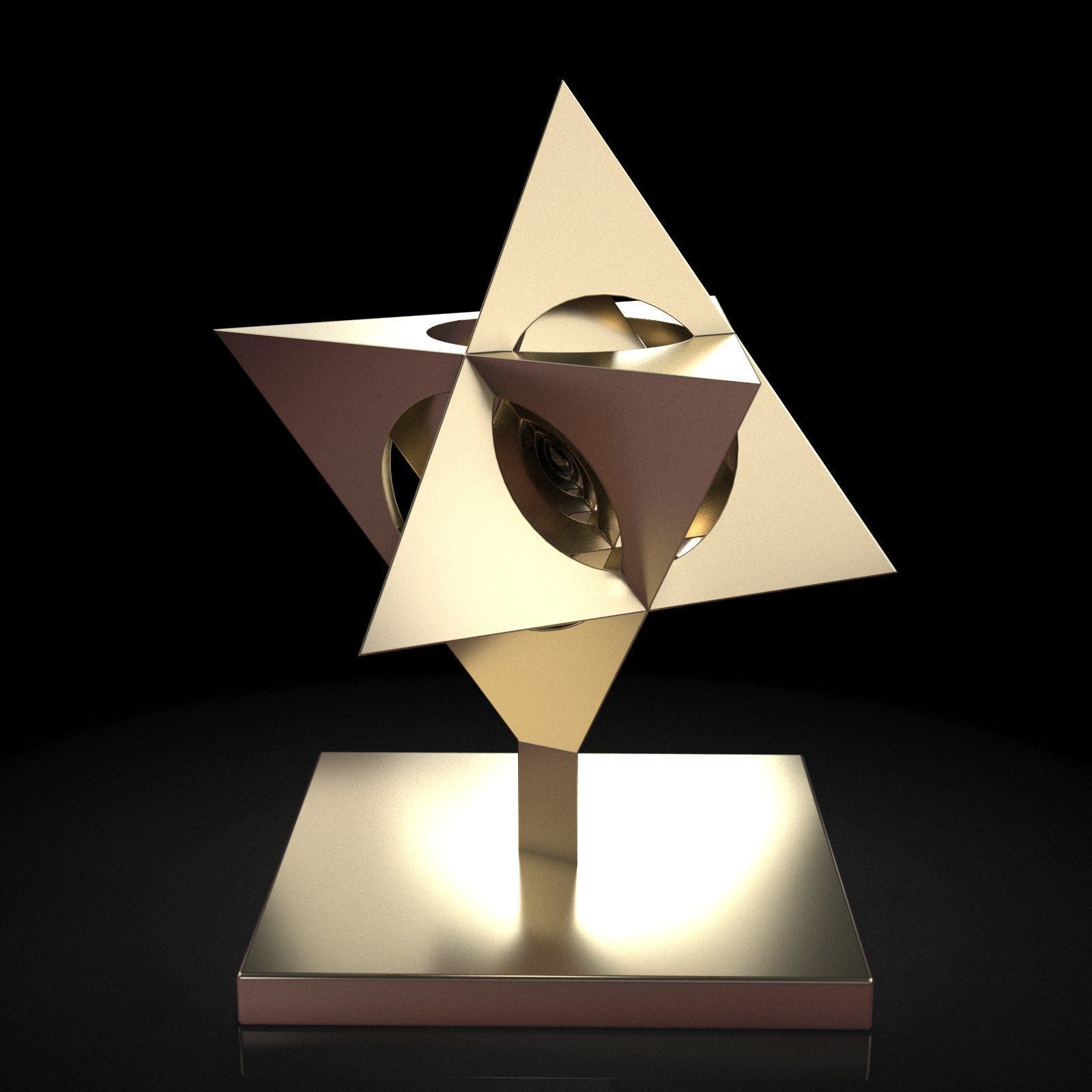 Star Tetrahedron 3D print model_1