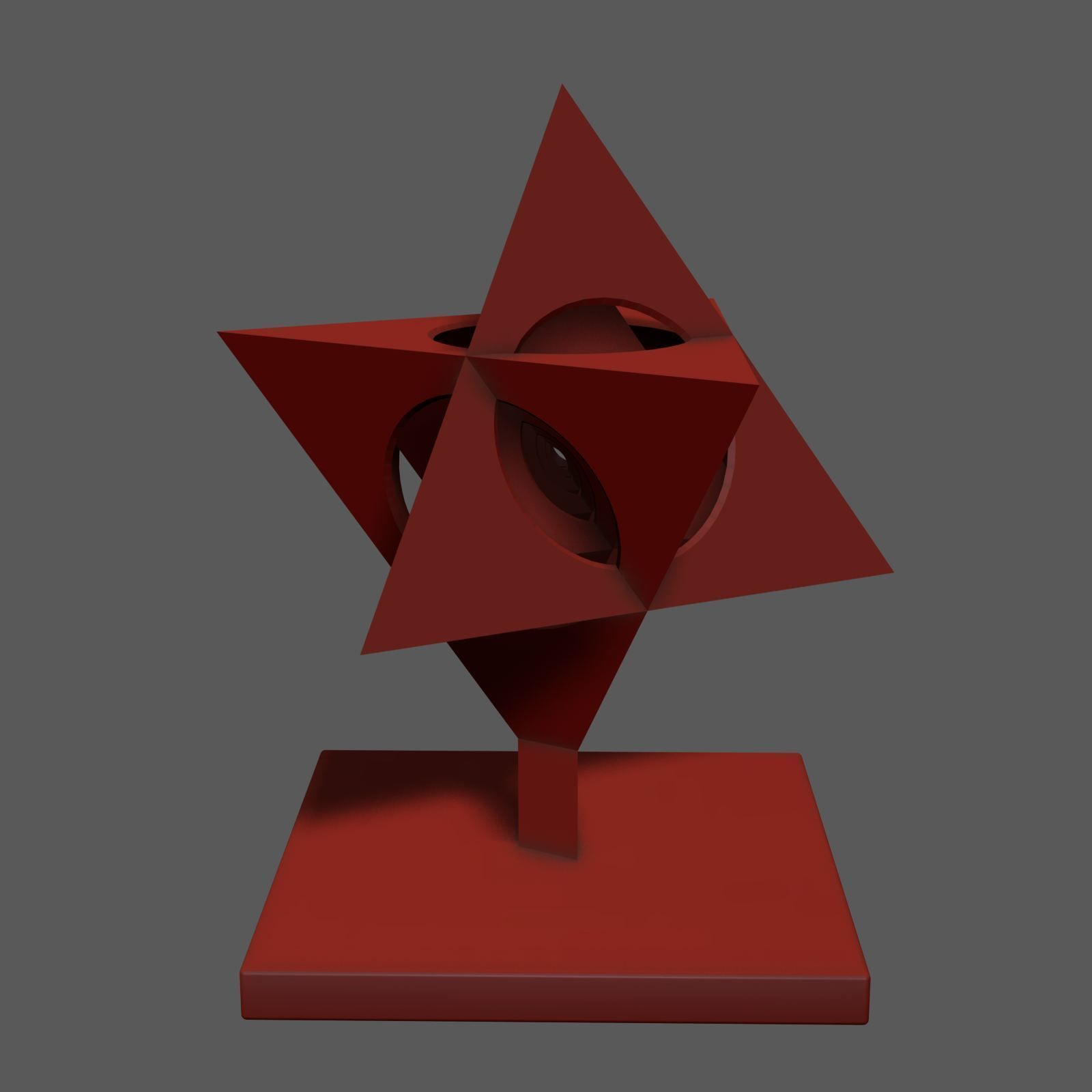 Star Tetrahedron 3D print model_17