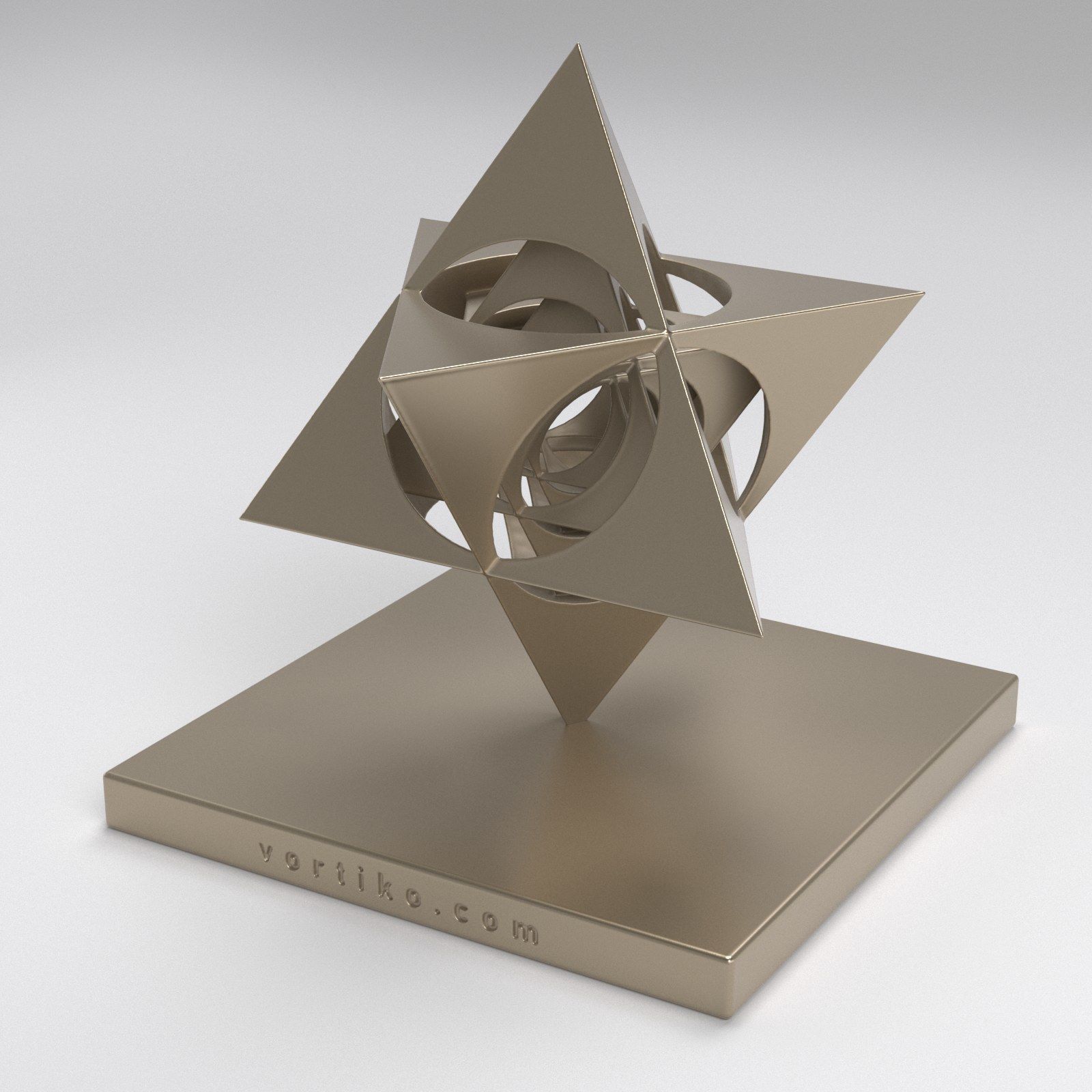 Star Tetrahedron 3D print model_12