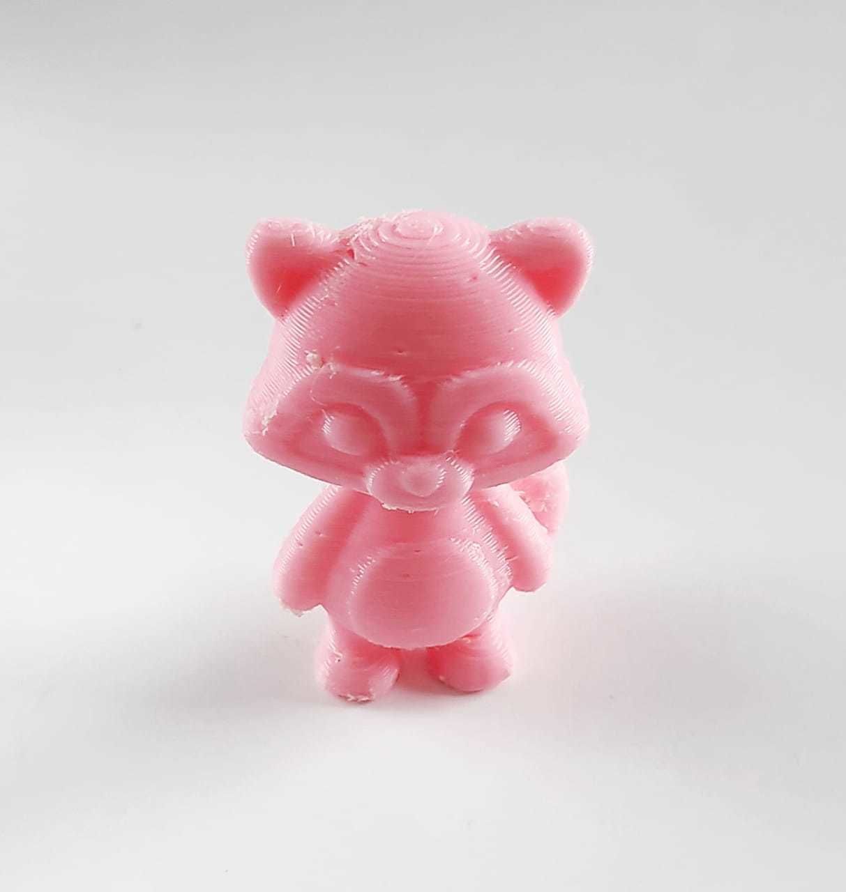 Raccoon Toy 3D print model_7