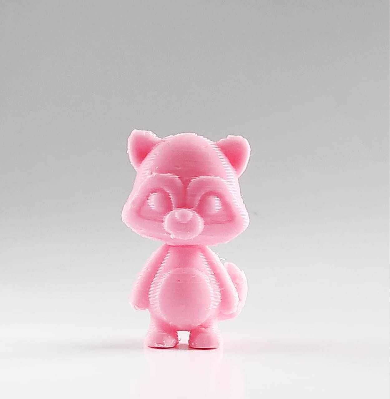 Raccoon Toy 3D print model_3