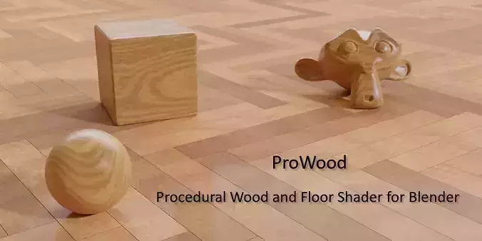 ProWood - Procedural Wood and Floor Shader Pack for Blender Texture