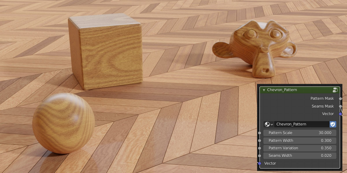 ProWood - Procedural Wood and Floor Shader Pack for Blender Texture_3