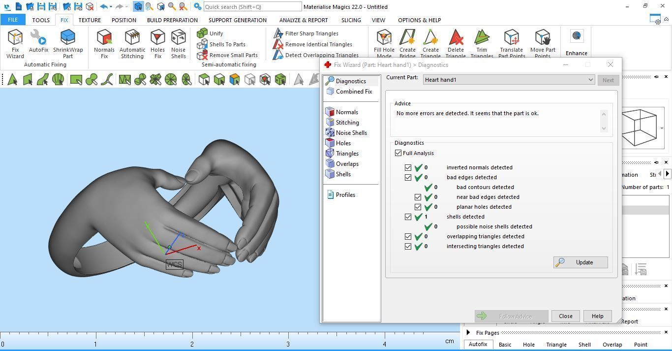 Heart hand Silver Gold  Print 3D print model_5