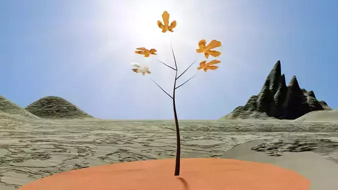3D Animation short film Complete blend files assets Low-poly 3D model