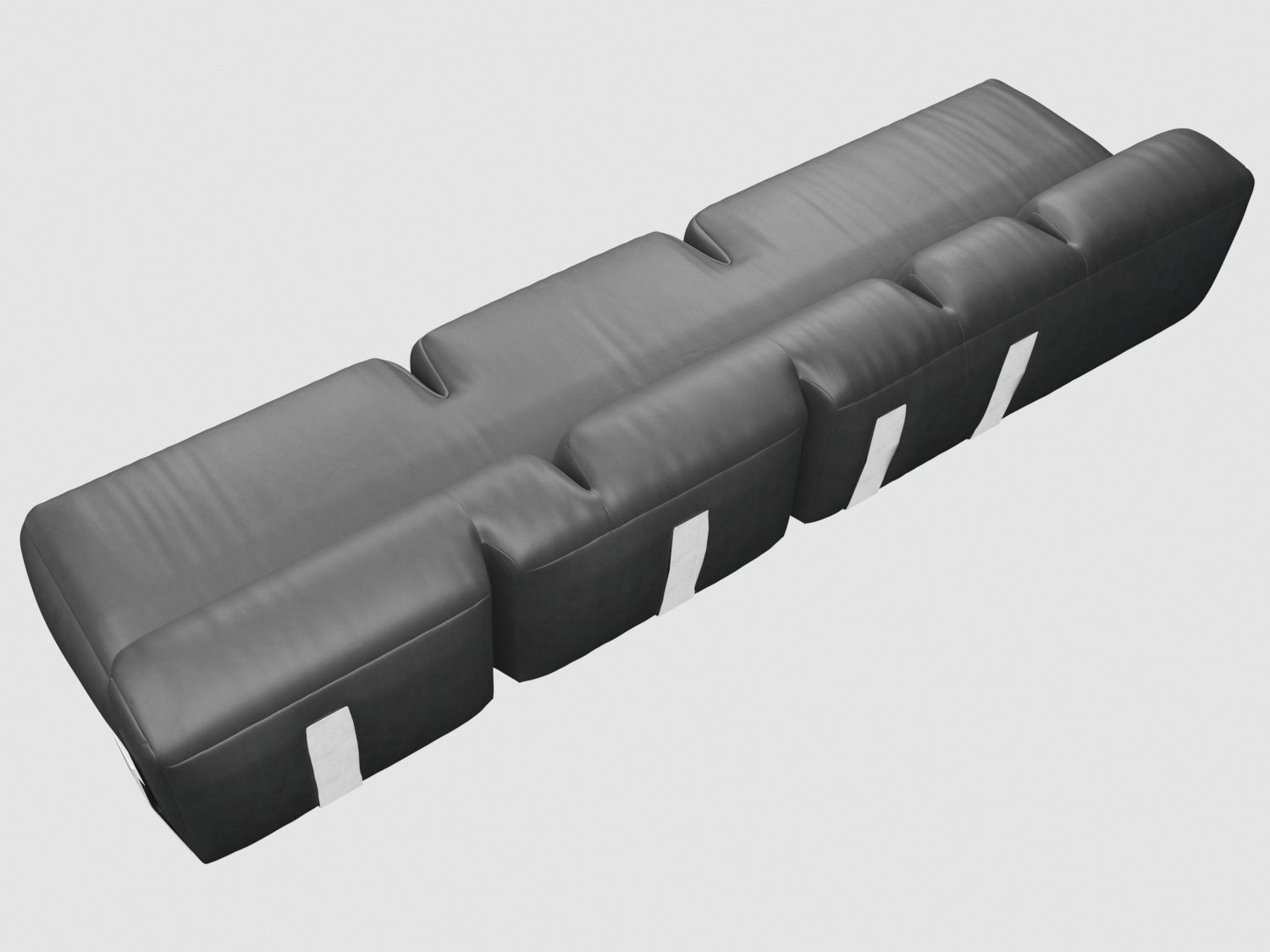 VICENZO DE COTIIS DC0705A sofa Low-poly 3D model_4