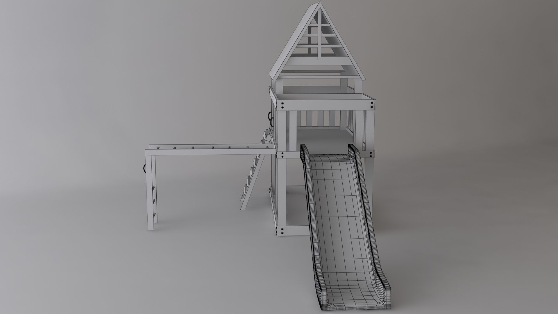 Playground Set 3D model_12