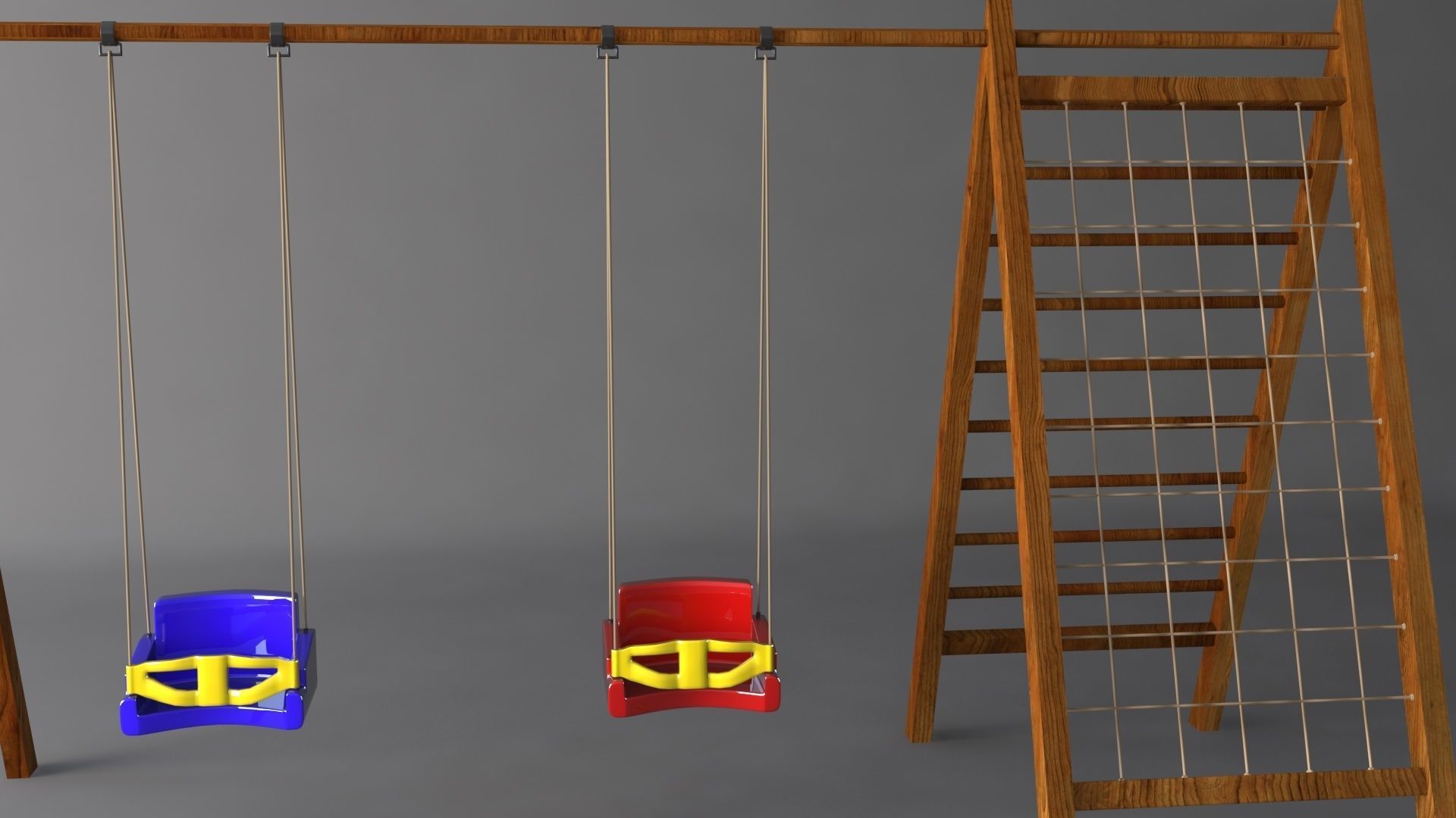 Playground Set 3D model_6