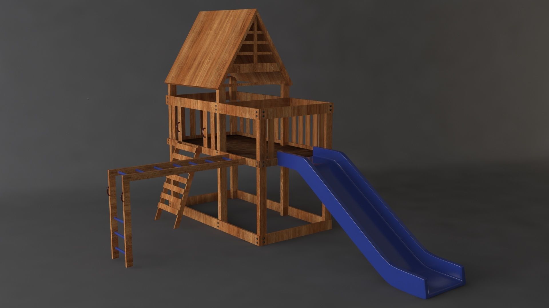 Playground Set 3D model_10