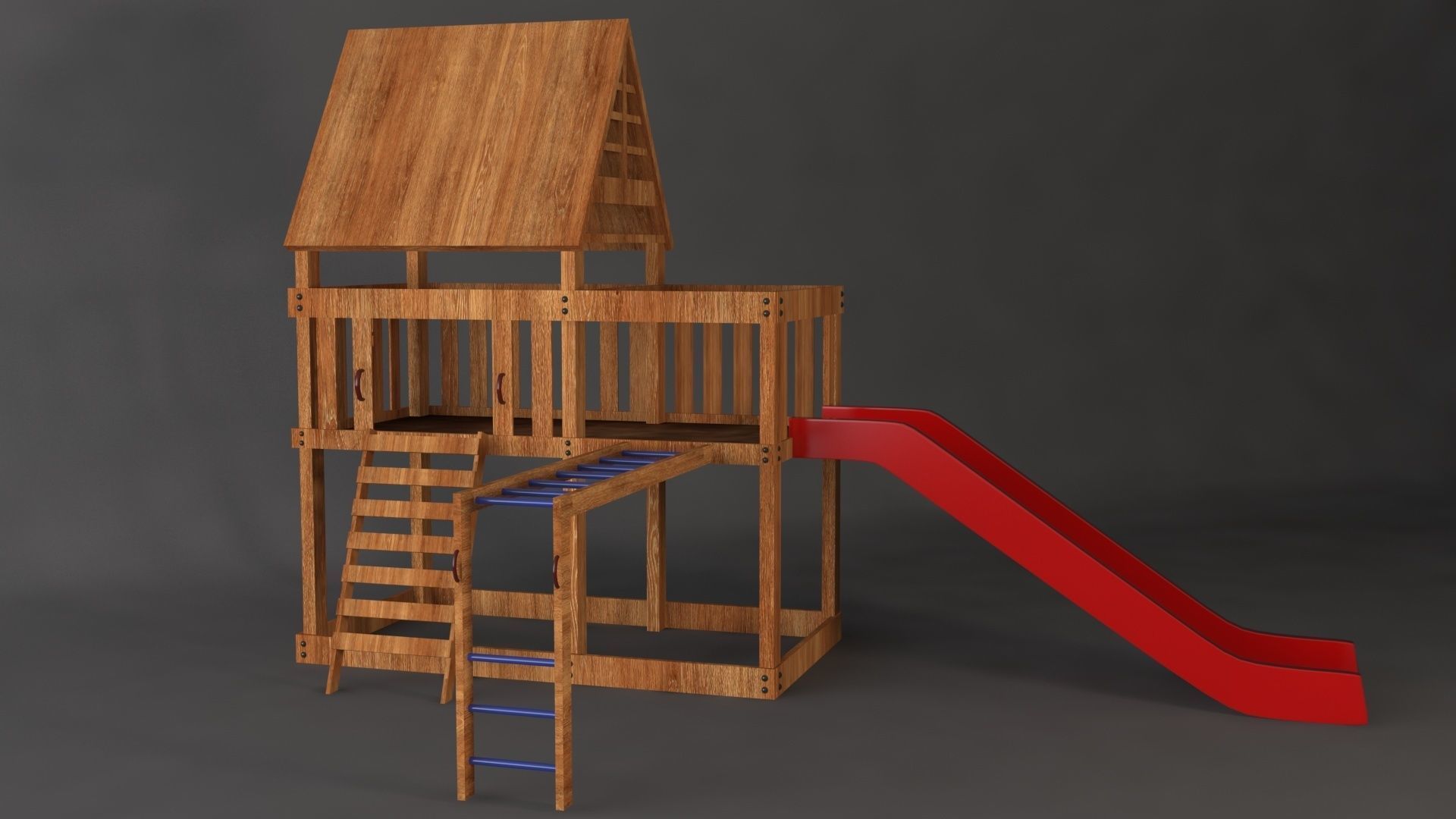 Playground Set 3D model_7