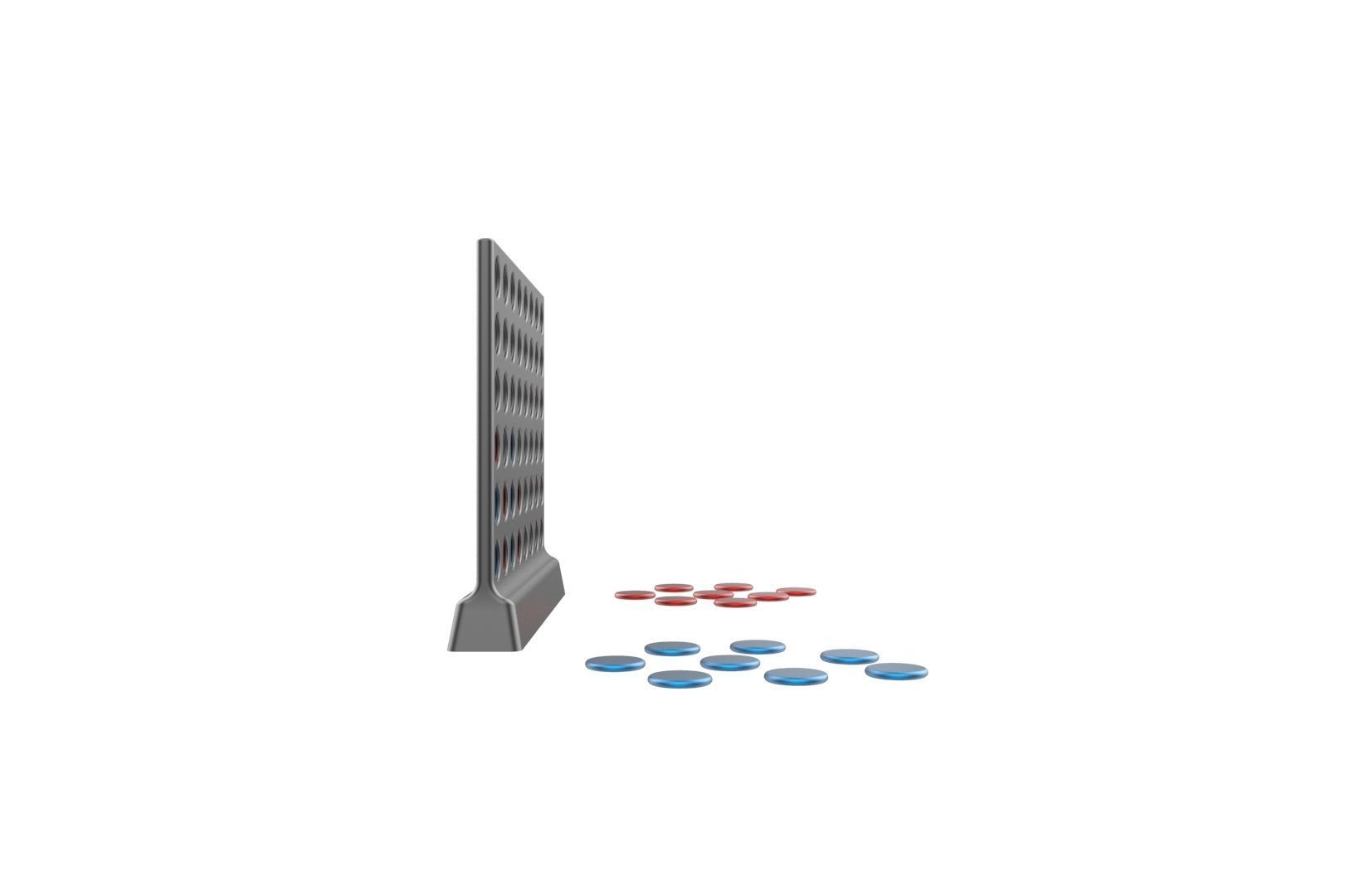 Connect 4 game 3D print model_6