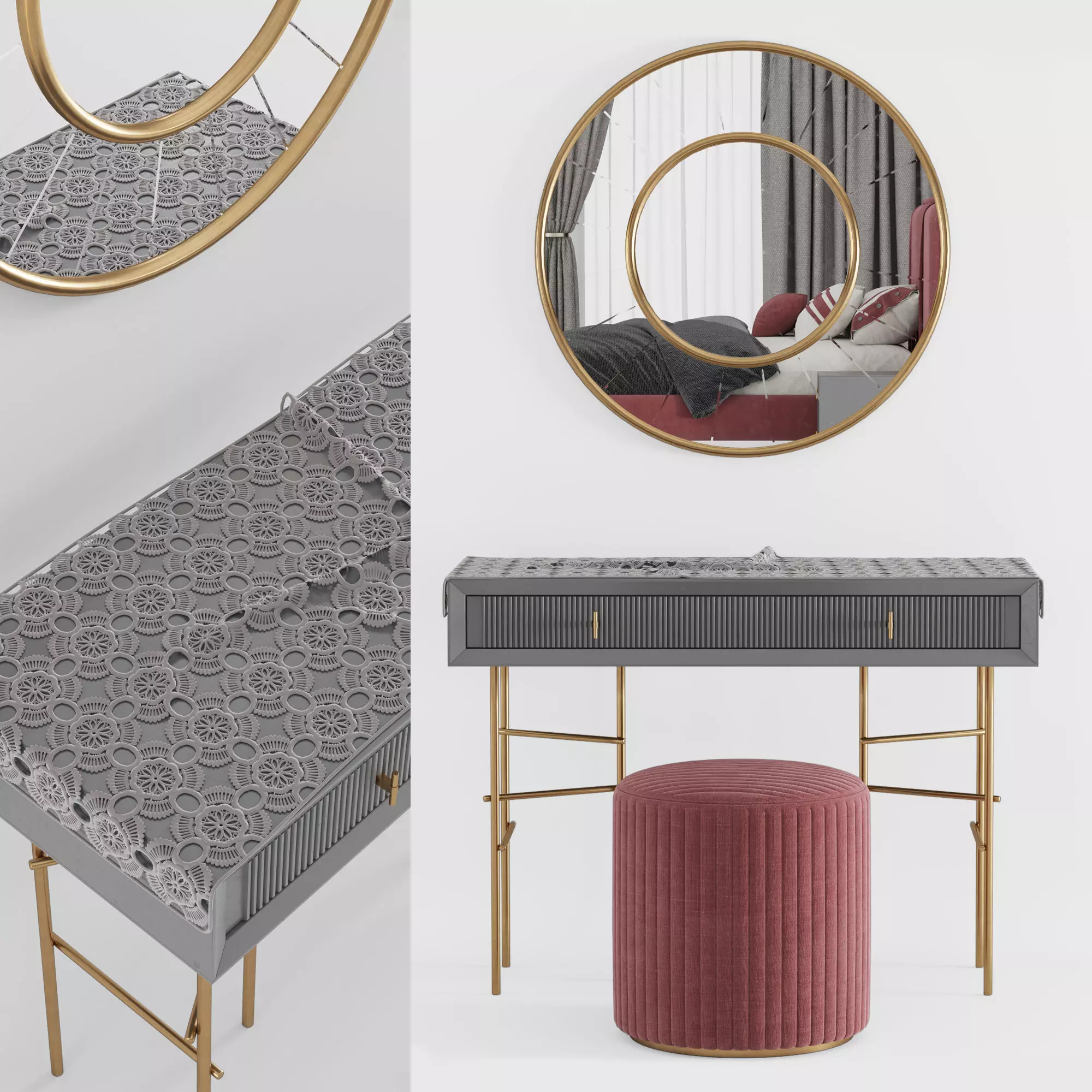 console Astoria-Enza home 3D model