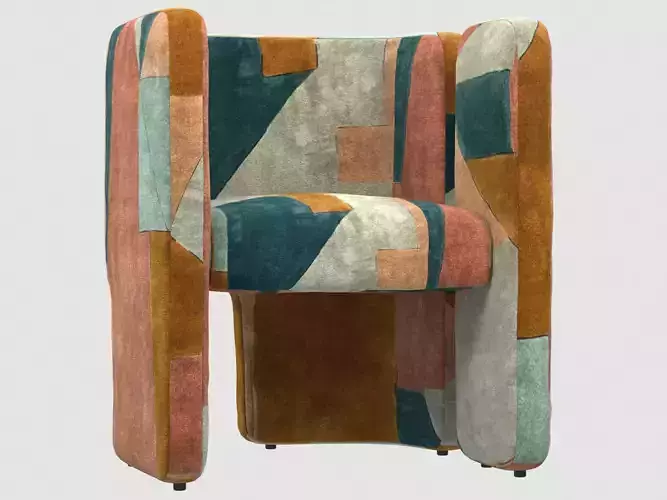 FAIRFAX CHAIR apricot BY Kelly Wearstler