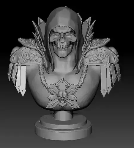 Skeletor skull bust