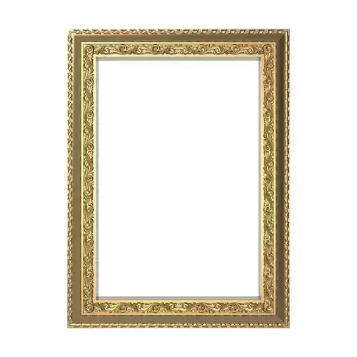 Carved Picture Frame 3D model