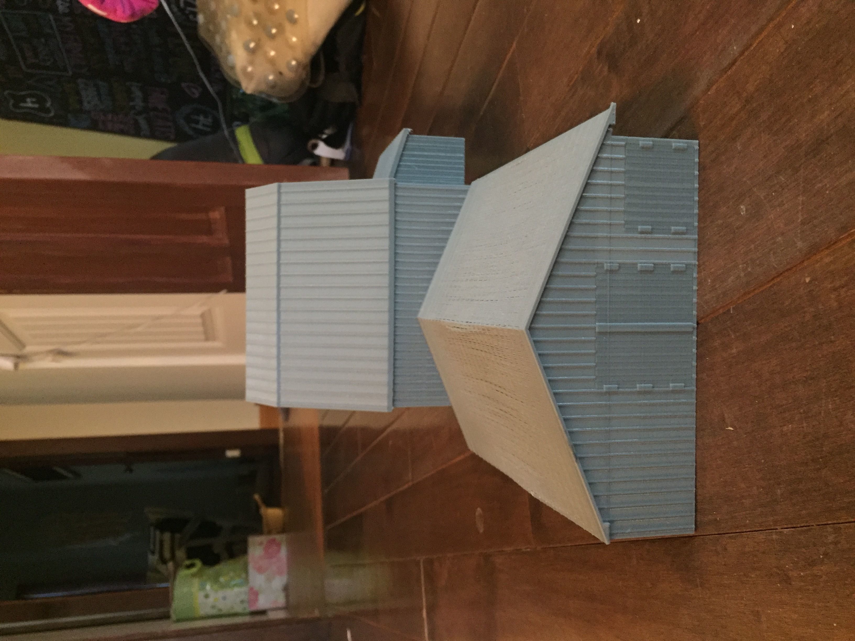 Old Barn  3D print model_3