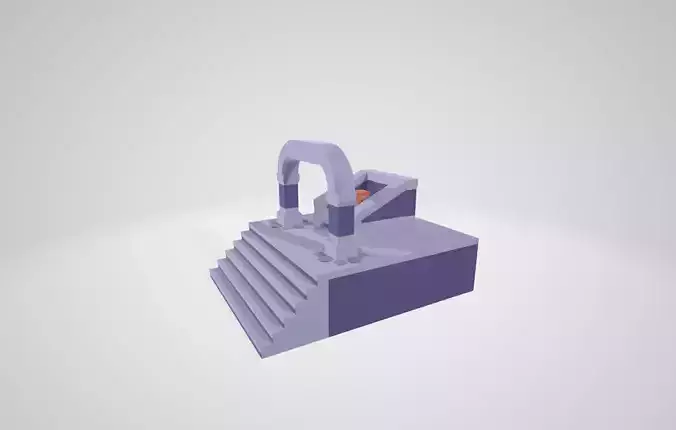 Danj with the royal chair