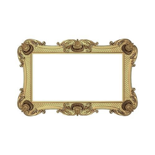 Carved Picture Frame 3D model