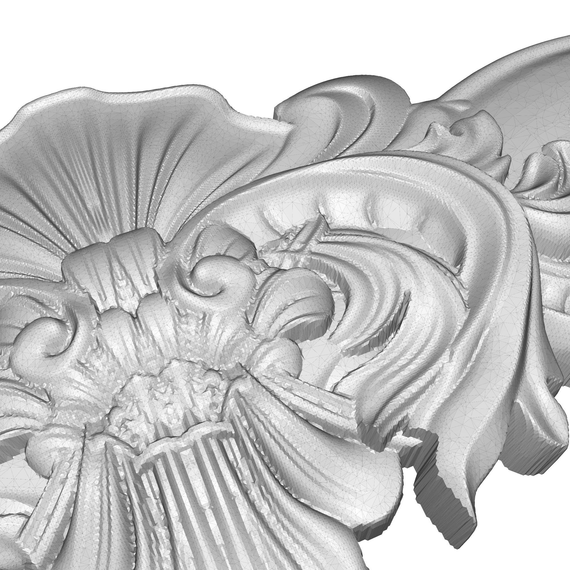 Carved Picture Frame 3D model_9