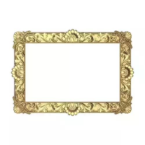 Carved Picture Frame