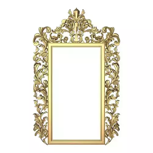 Carved Picture Frame 3D model