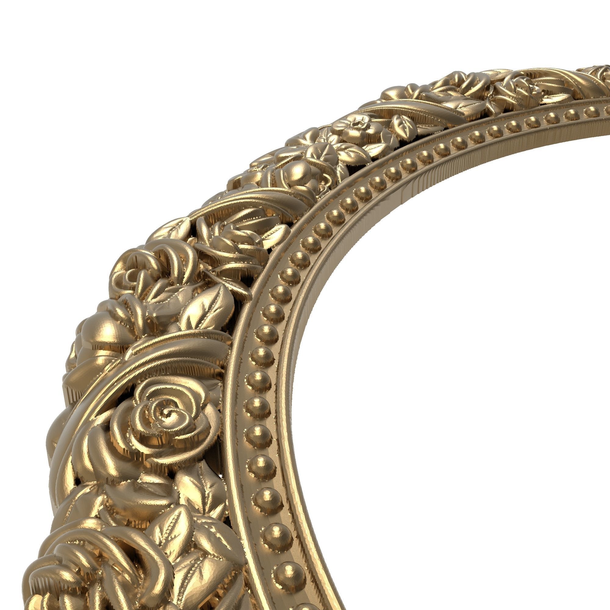 Carved Picture Frame 3D model_2