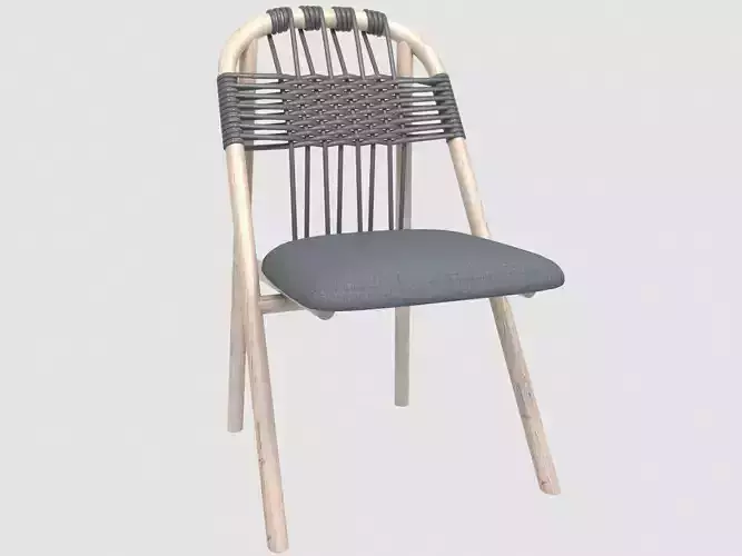 woven UNAM dining chair by gervasoni