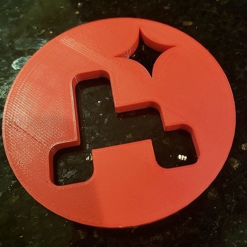 NASA Perseverance Inspired Coaster - NASA Percy Free 3D print model