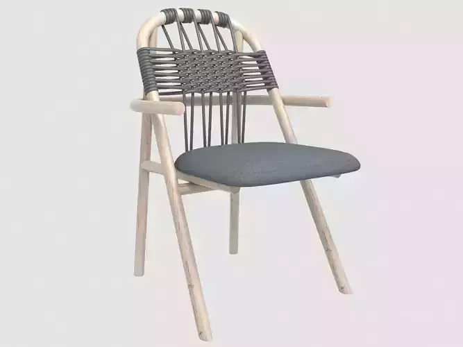 woven UNAM armchair by gervasoni