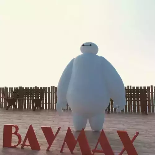 Baymax Model big hero -