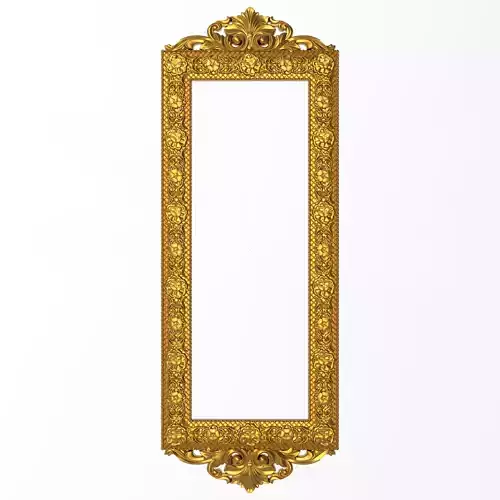 Carved Picture Frame 3D model