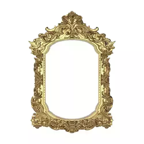Carved Picture Frame 3D model