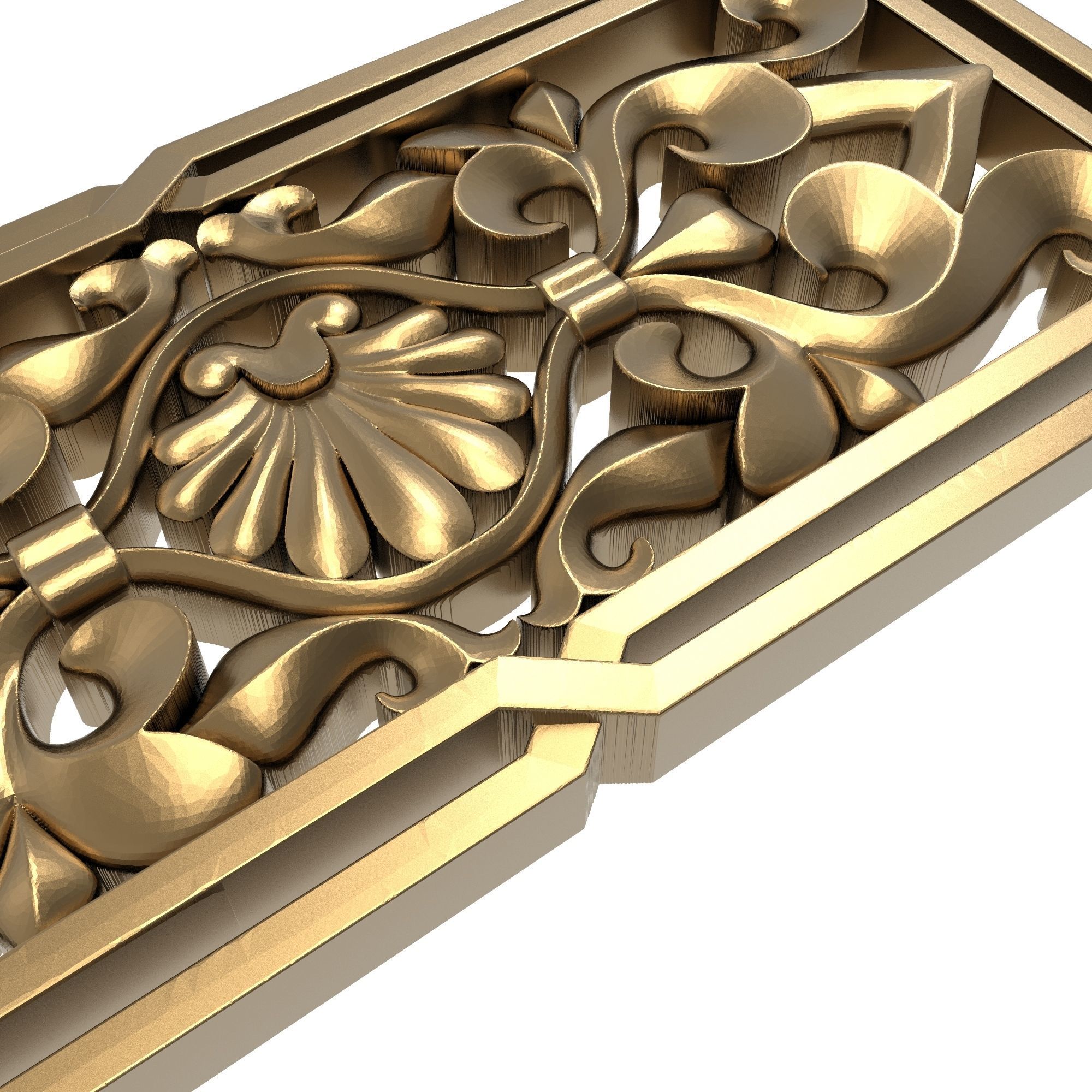  decorative pattern ready for 3D printing 3D model_2