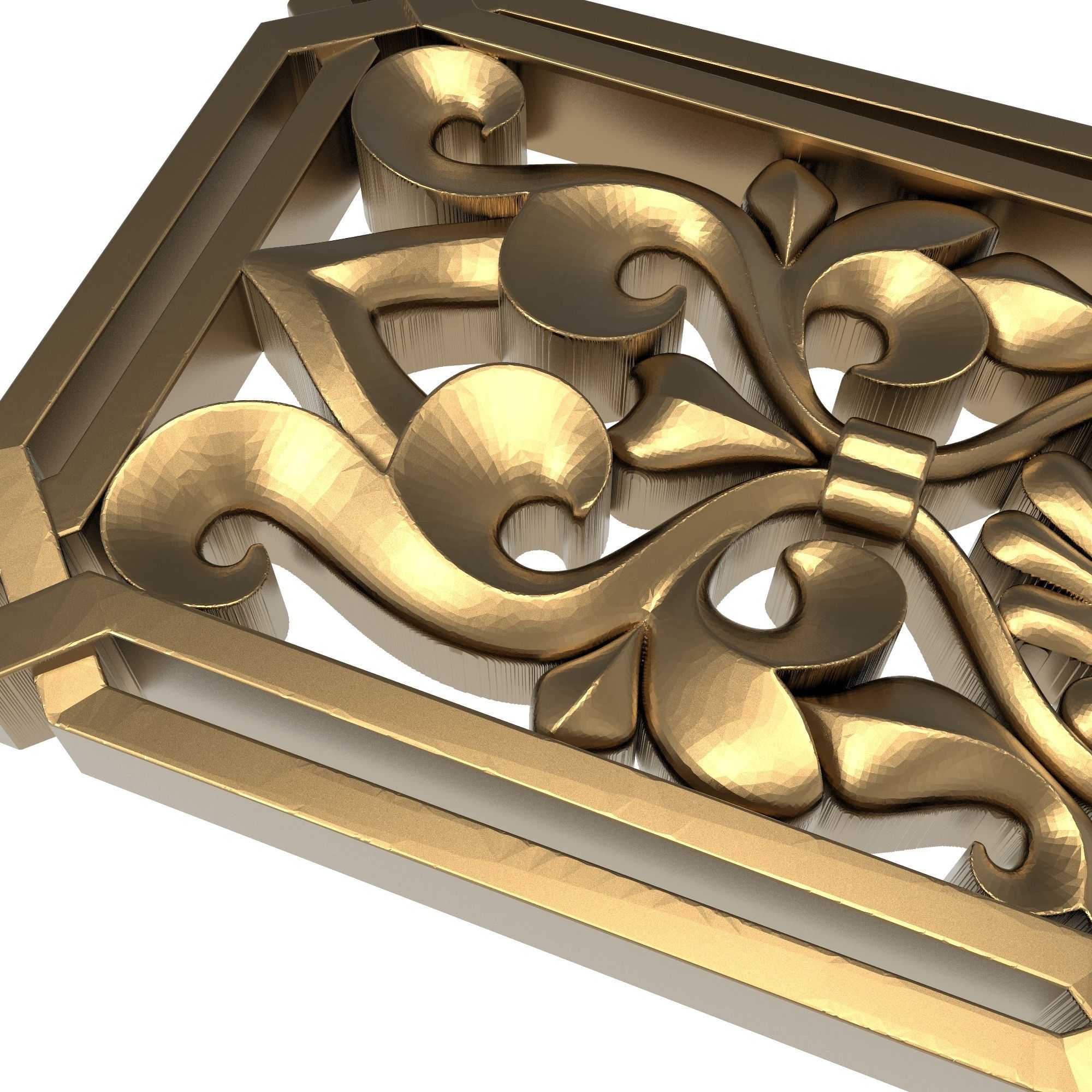  decorative pattern ready for 3D printing 3D model_5