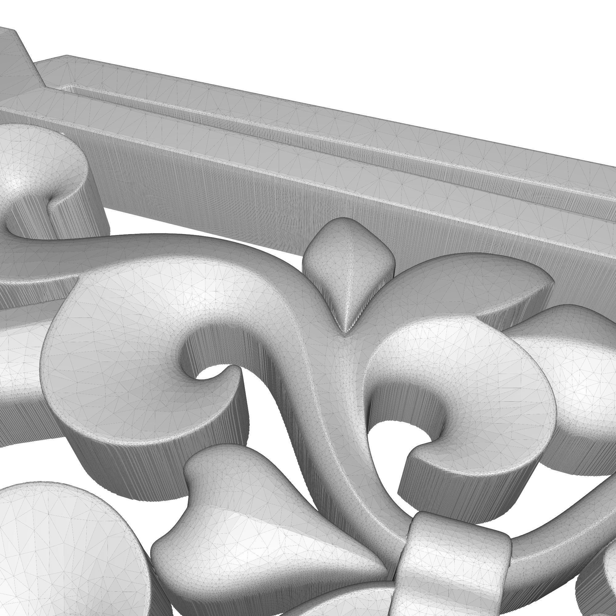  decorative pattern ready for 3D printing 3D model_7