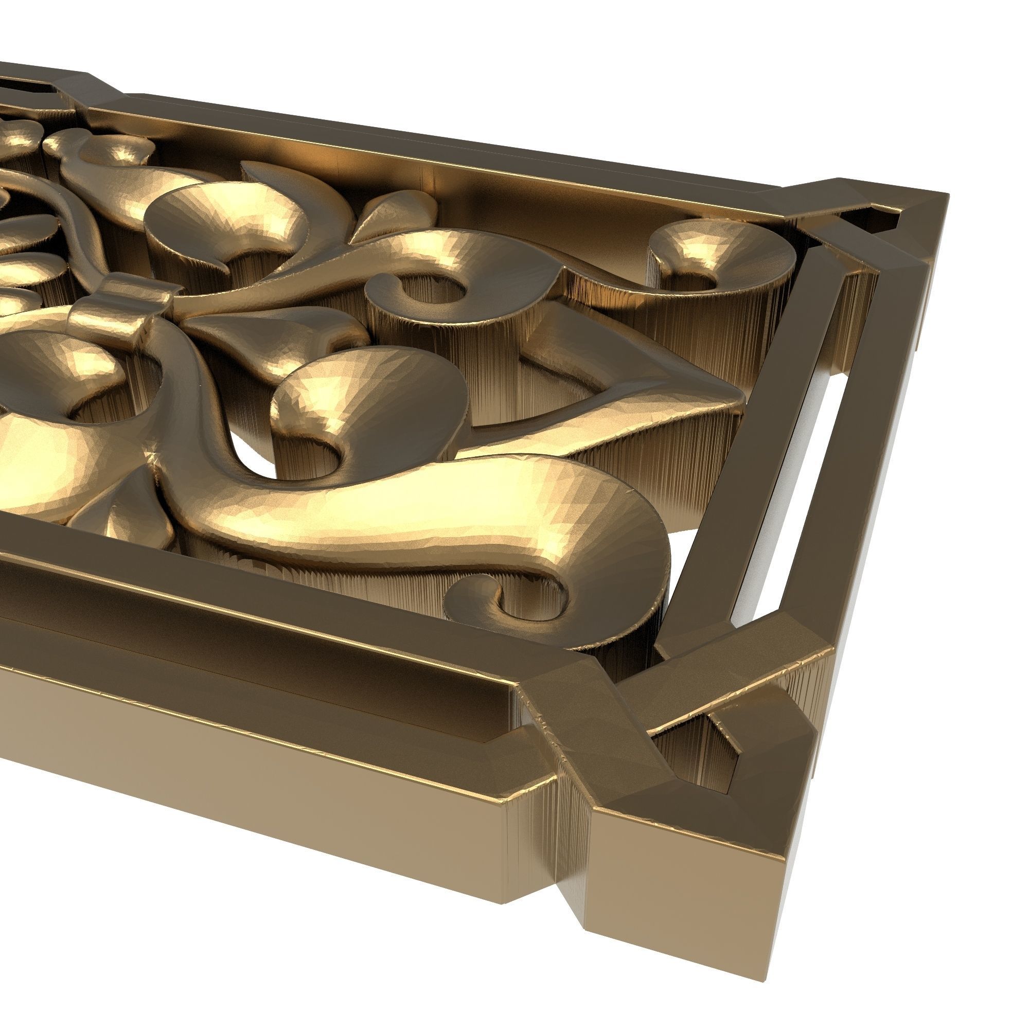  decorative pattern ready for 3D printing 3D model_3