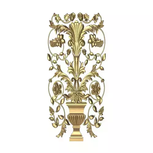  decorative pattern ready for 3D printing