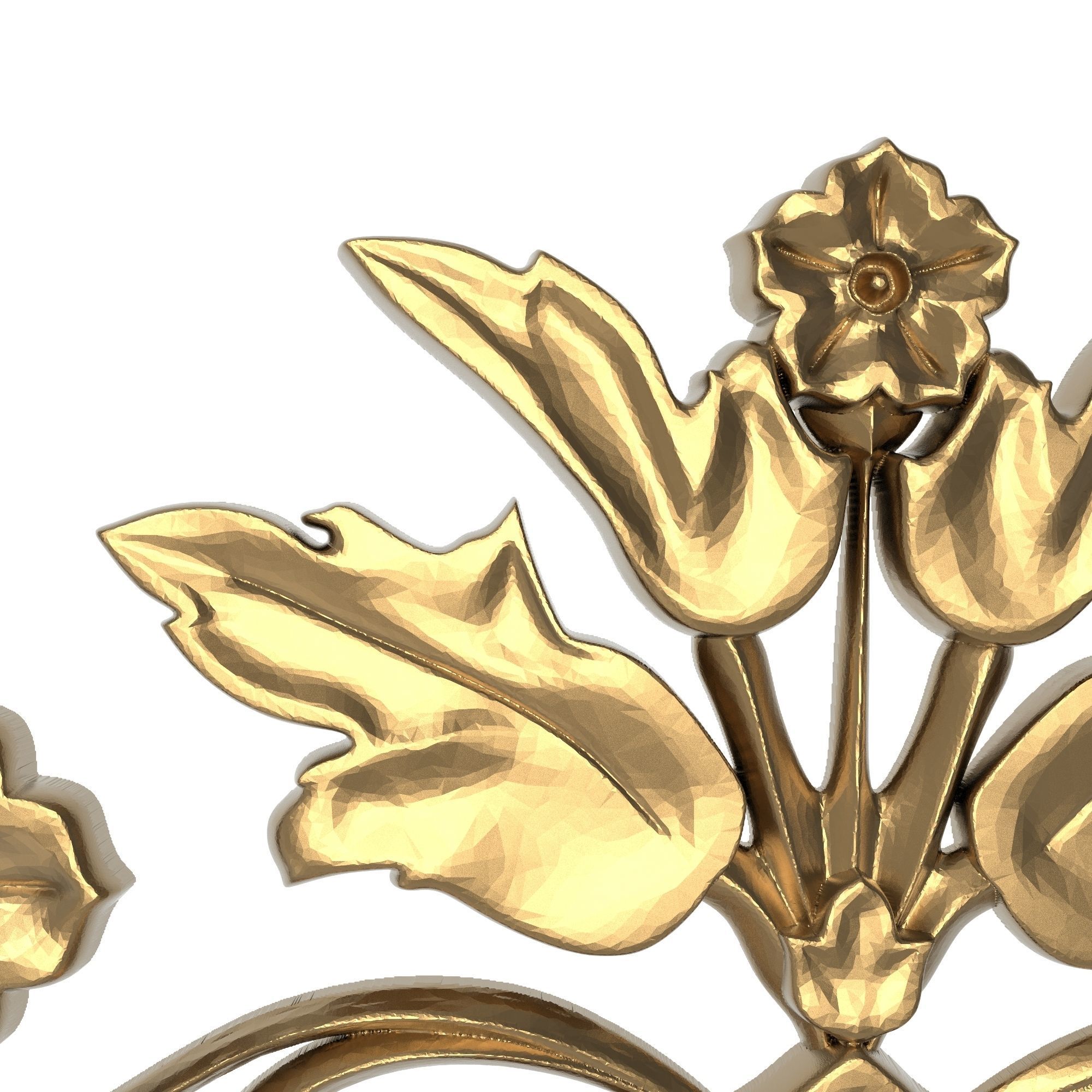 decorative pattern ready for 3D printing 3D model_1