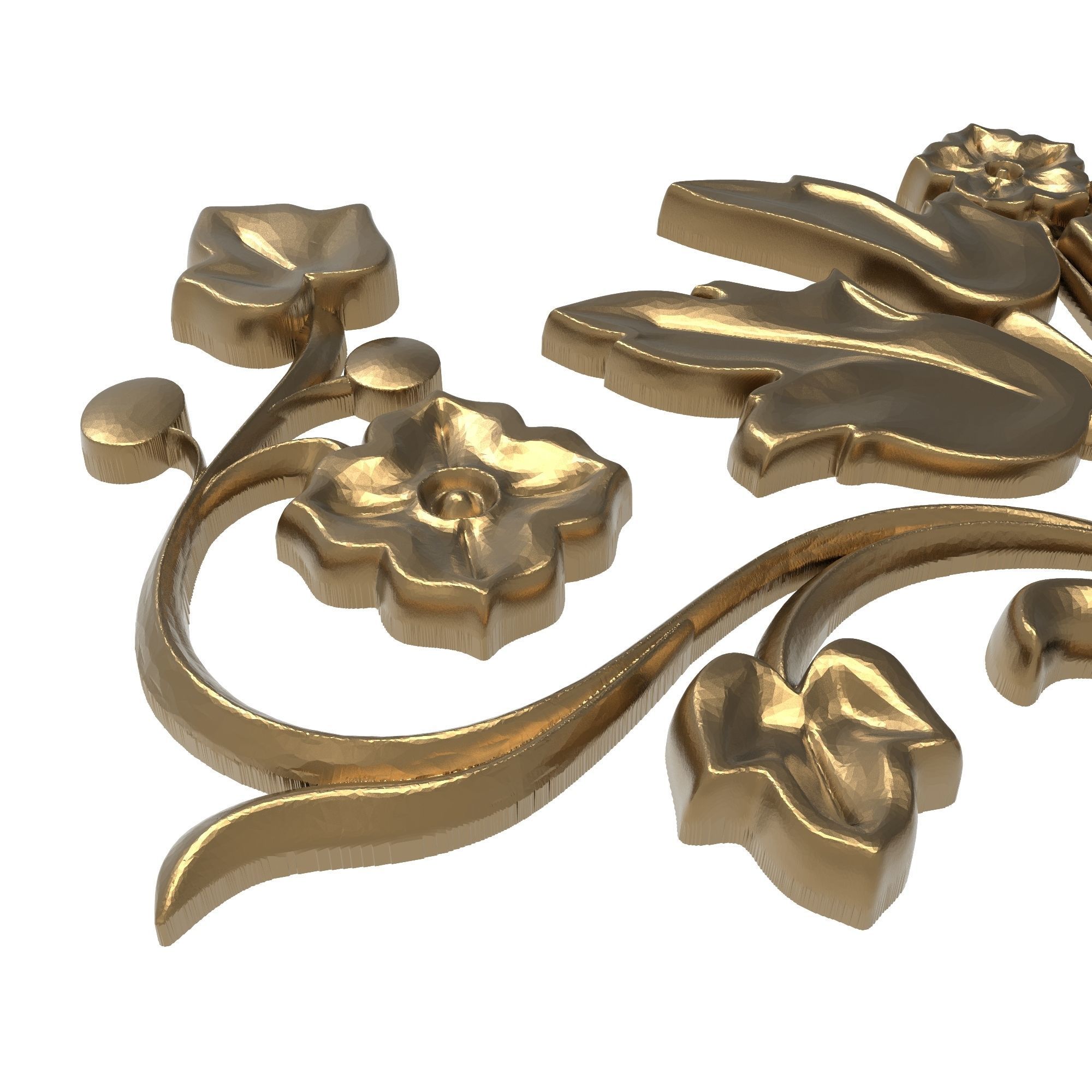 decorative pattern ready for 3D printing 3D model_2