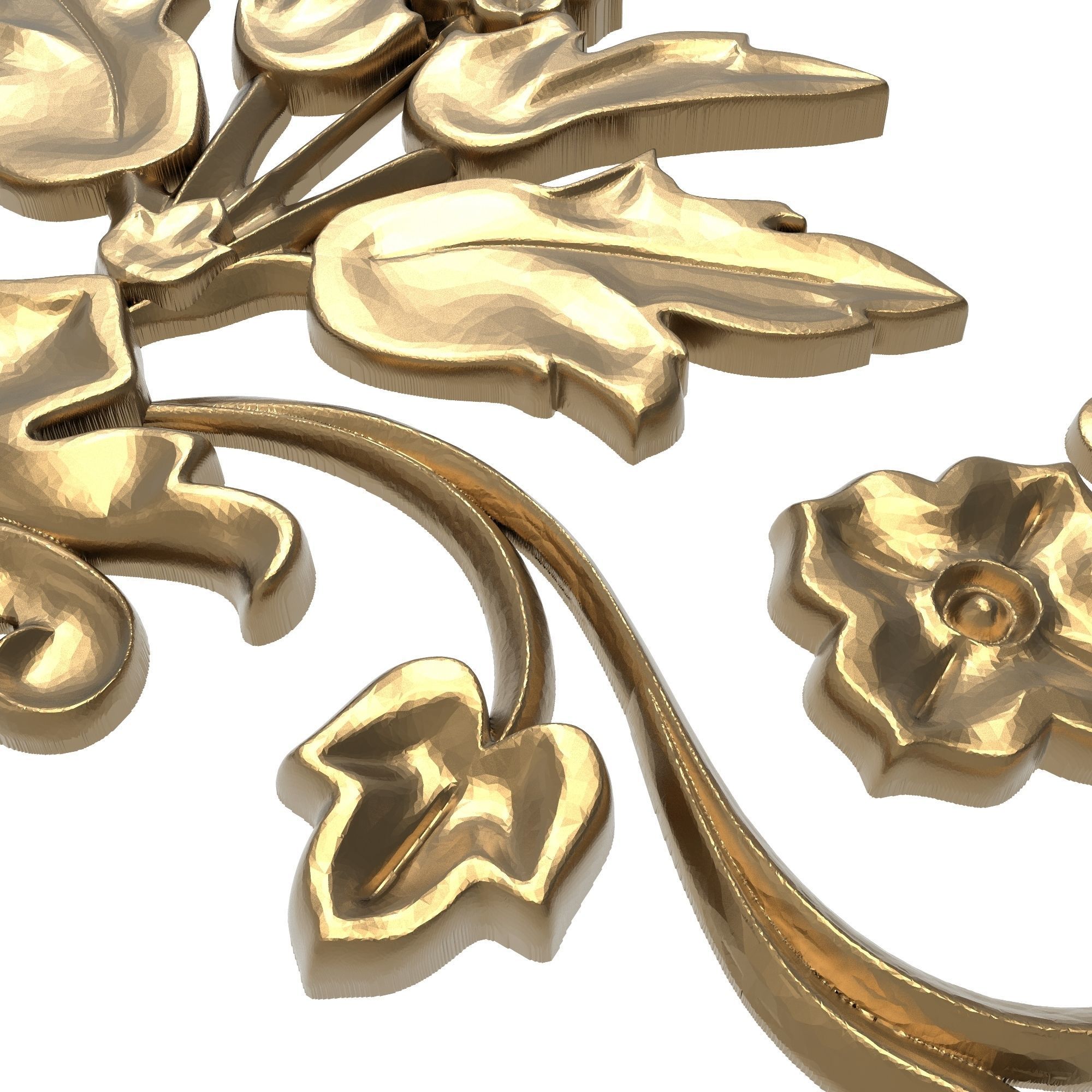 decorative pattern ready for 3D printing 3D model_4