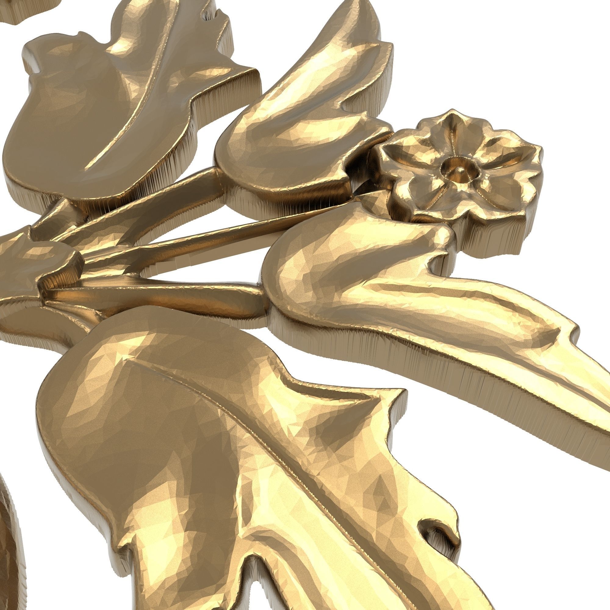 decorative pattern ready for 3D printing 3D model_5