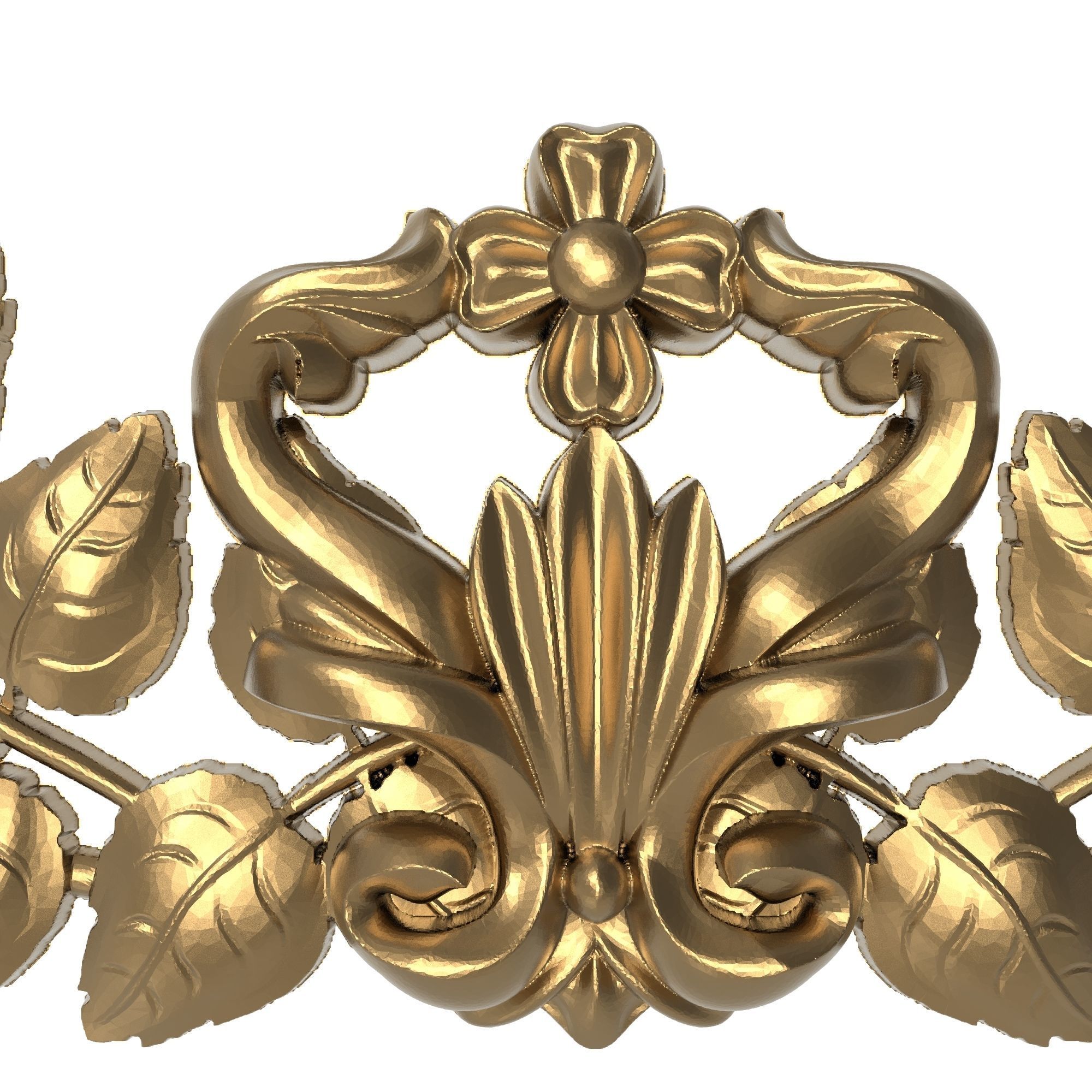 decorative pattern ready for 3D printing 3D model_1