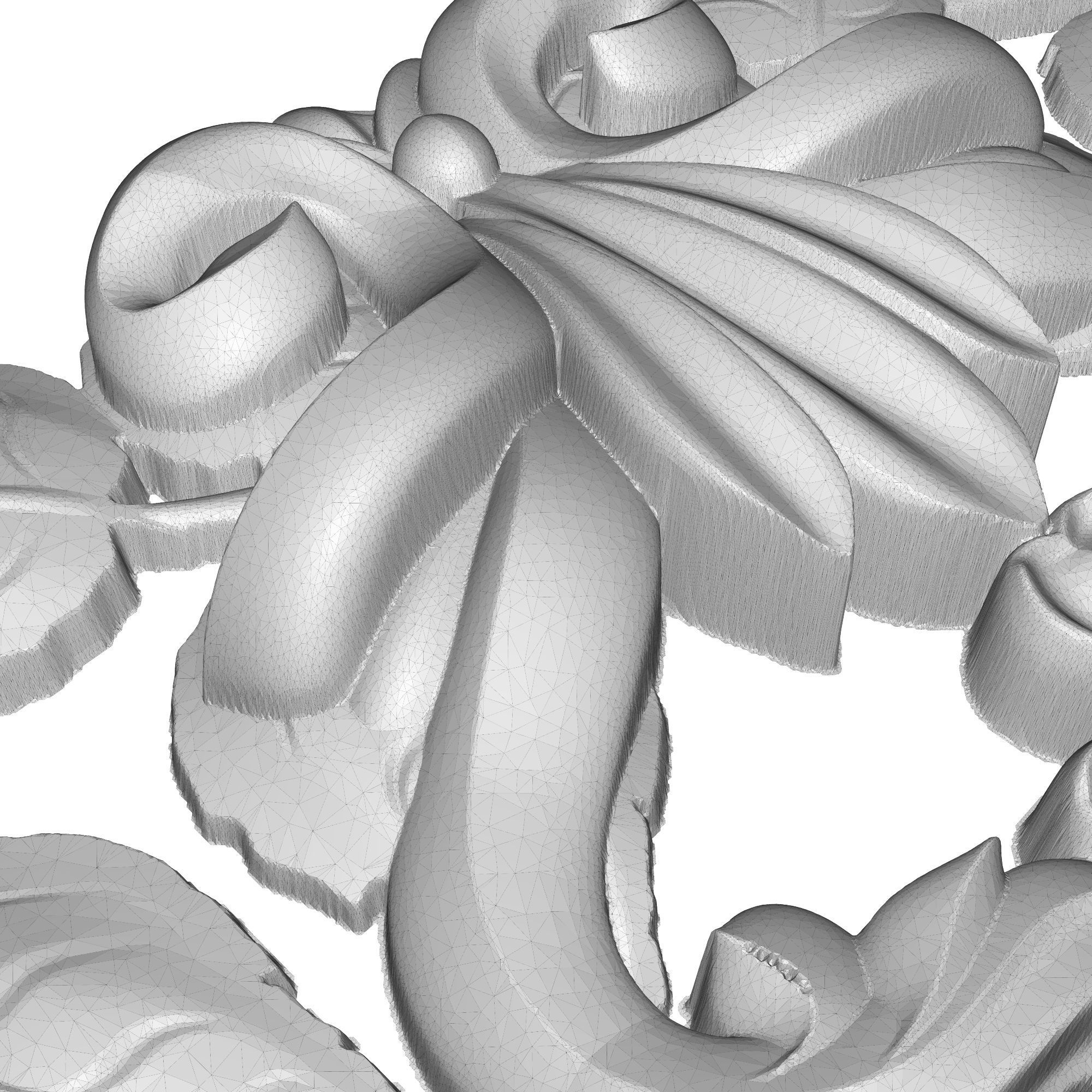 decorative pattern ready for 3D printing 3D model_11